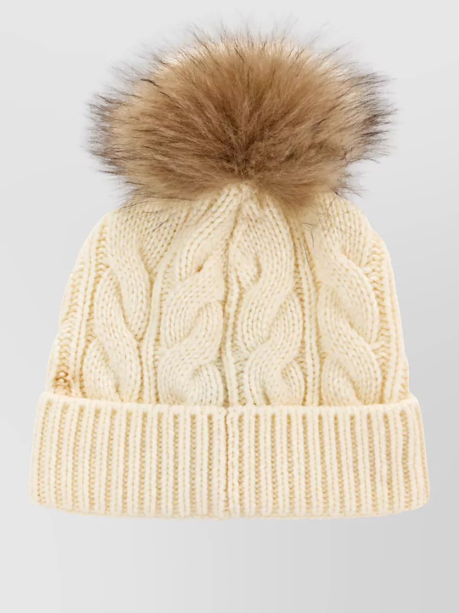 Moncler Grenoble ribbed cashmere-blend beanie