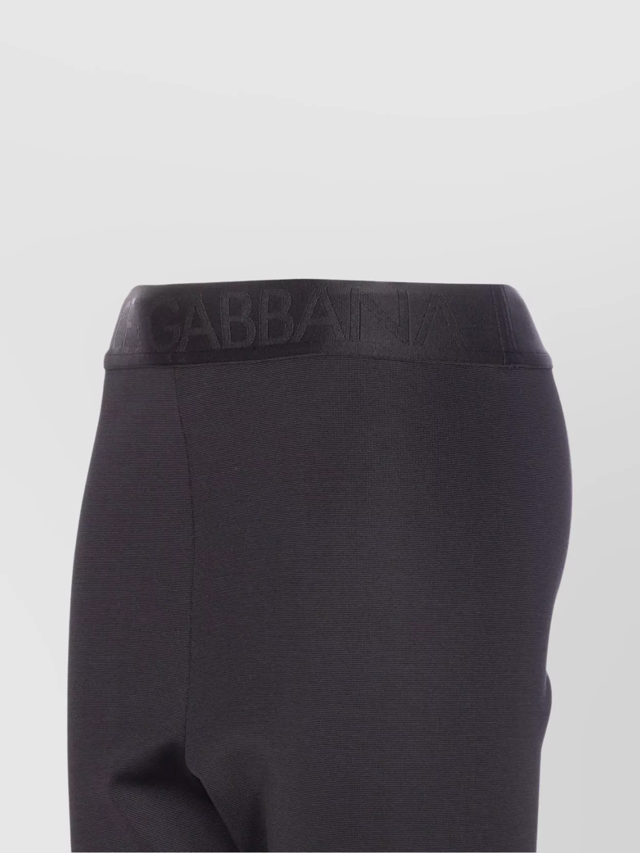 Dolce & Gabbana Elasticized Waist Tight Fit Leggings In Blue