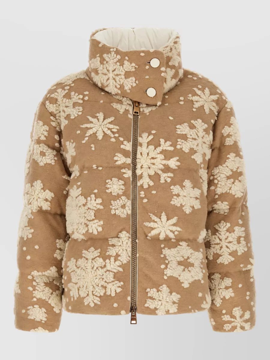 Herno down quilted high-neck coat