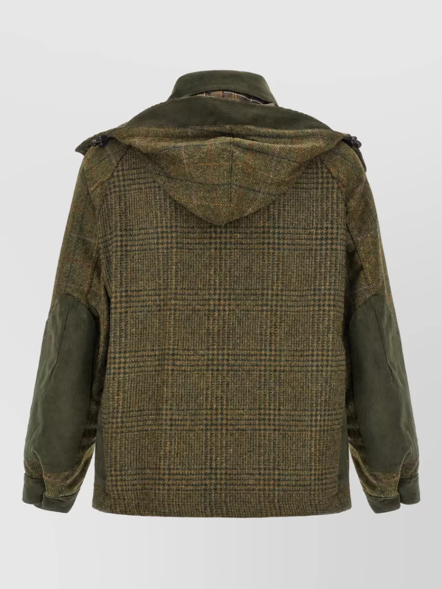 Barbour Wool Single Breasted Coat