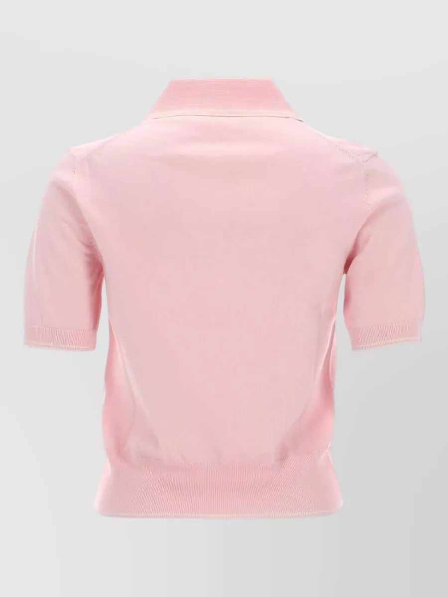 A.p.c. Cotton Polo Top