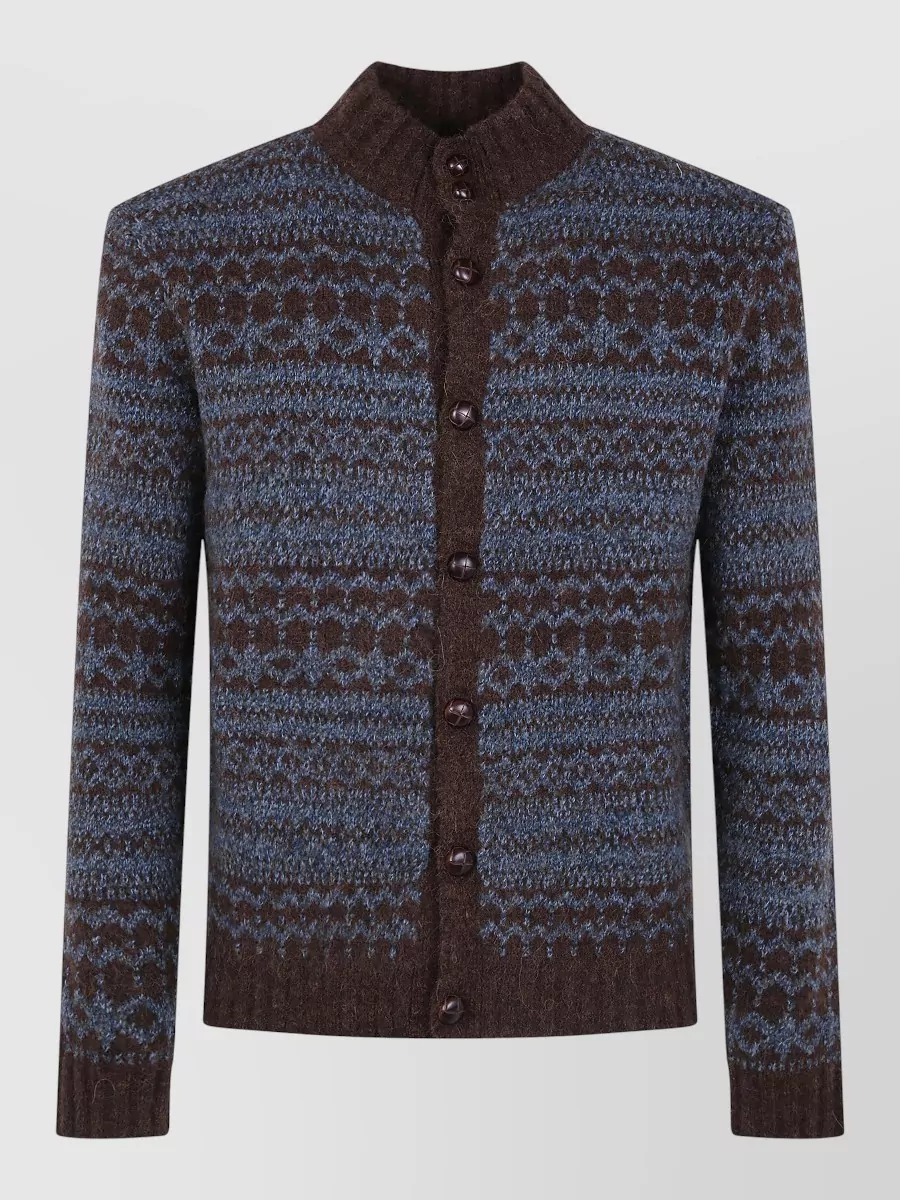 Ballantyne turtleneck cardigan