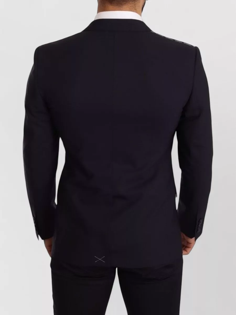 Dolce&Gabbana Virgin Wool Slim-Fit Single-Breasted Blazer