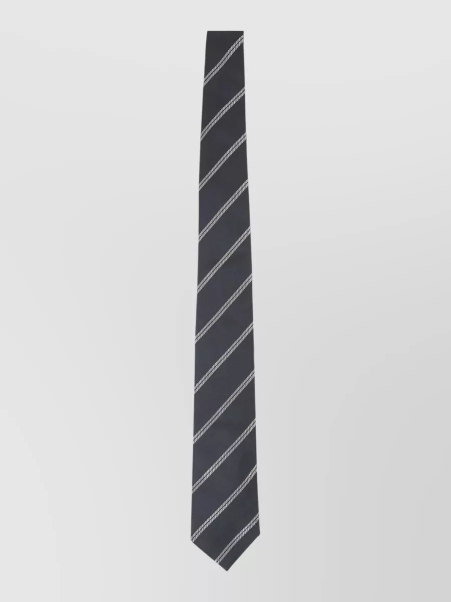 Brunello Cucinelli striped silk tie