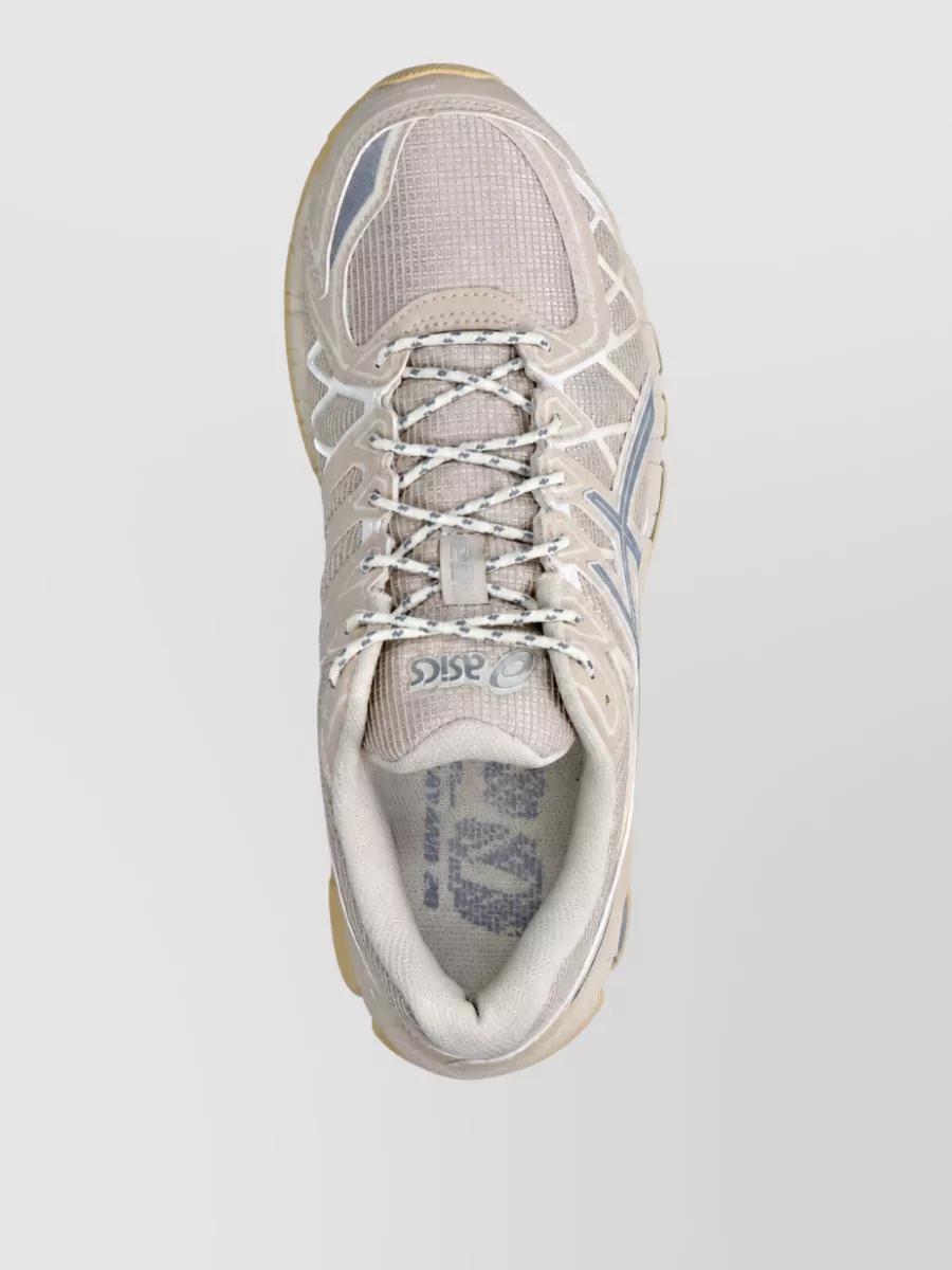 Asics Synthetic Leather Low Top Lace-Up Sneakers
