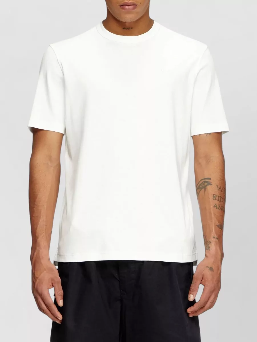 Diesel Short Sleeves Crew Neck Cotton T-Shirt