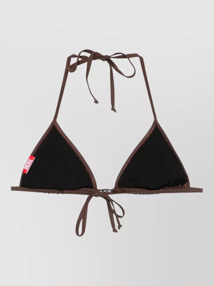 Diesel triangle bikini top