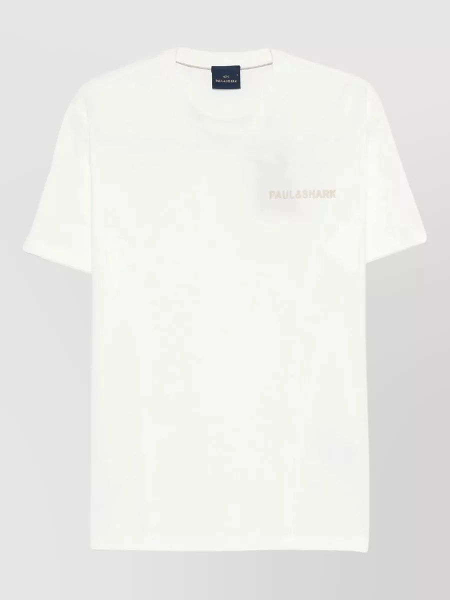 Paul & Shark logo cotton t-shirt