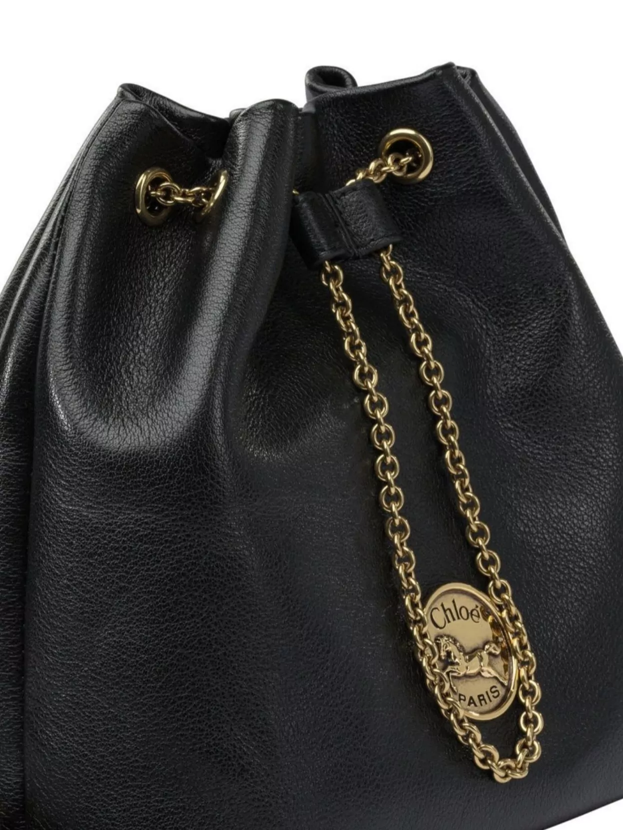 Chloé Chain Detail Backpack Adjustable Straps