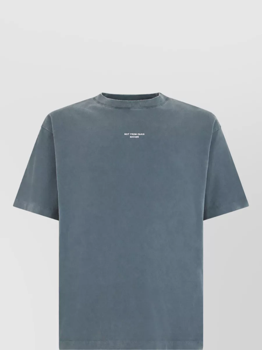 Drôle De Monsieur cotton short-sleeve t-shirt