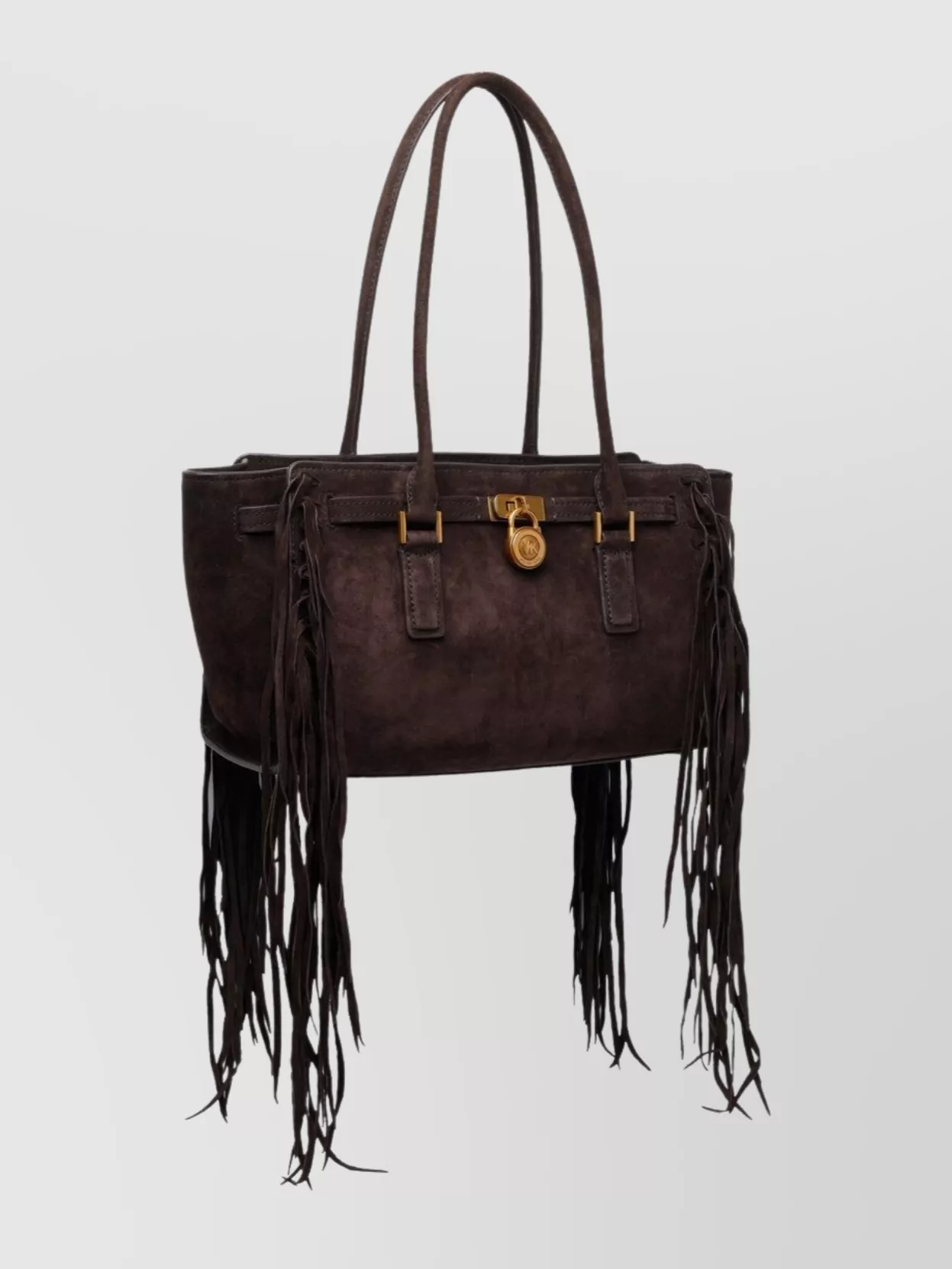 Michael Michael Kors Small Hamilton Shoulder Bag Fringe Detail