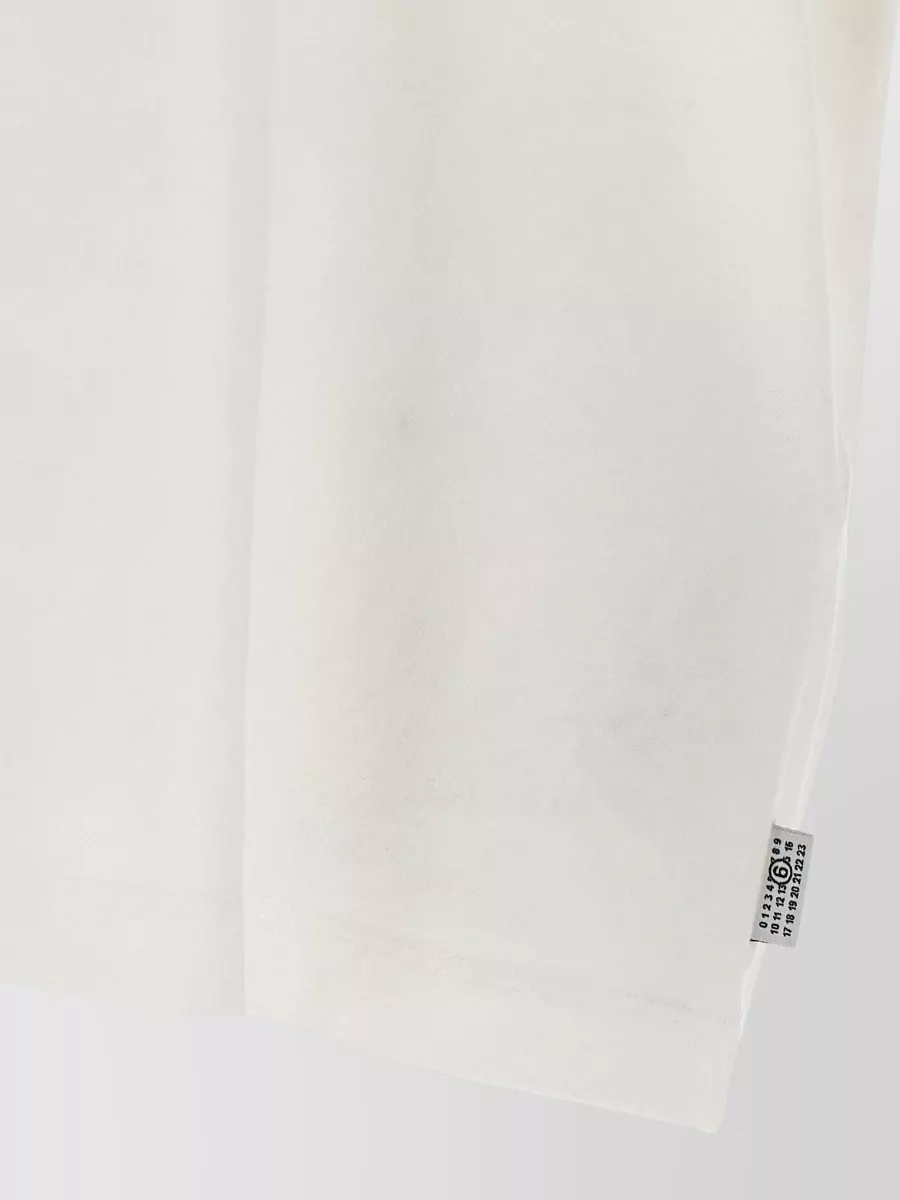 Mm6 Maison Margiela Chiave Graphic Print Crew Neck T Shirt
