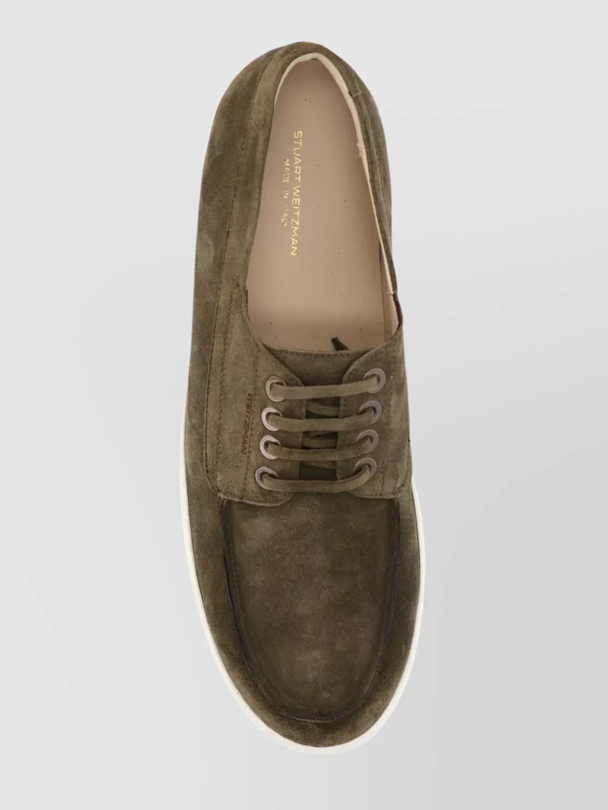 Stuart Weitzman Bristol Suede Low-Top Sneakers