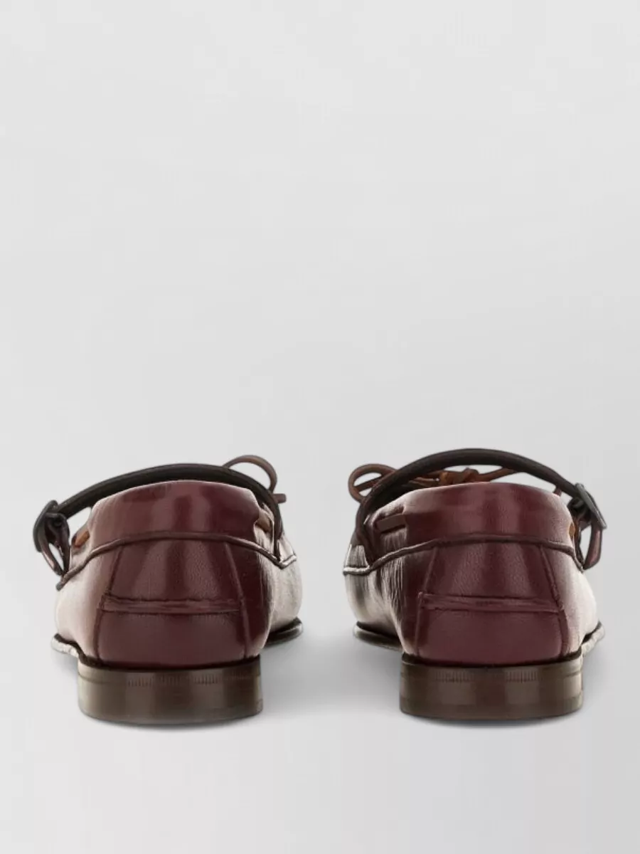 Hereu Leather Mary Jane Loafers