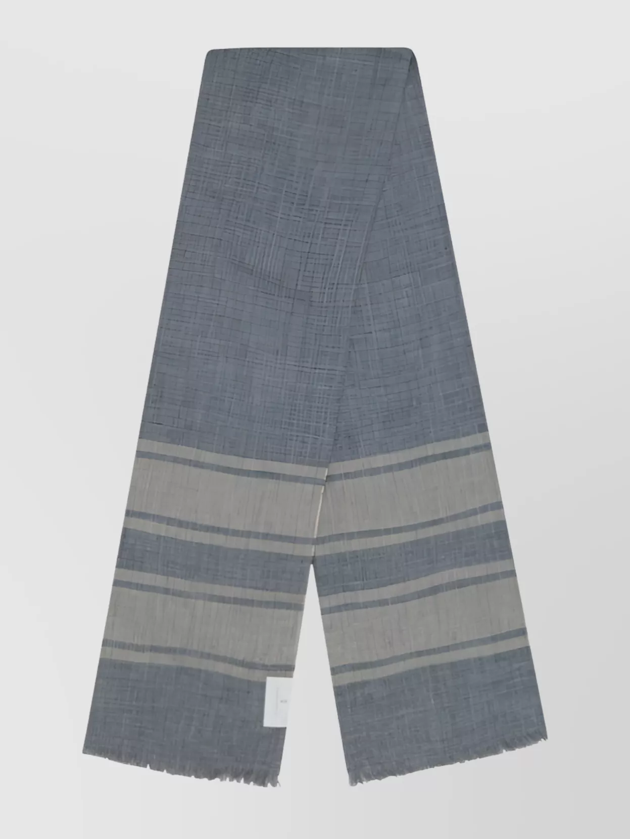 Brunello Cucinelli Scarves Striped Fringed Edges
