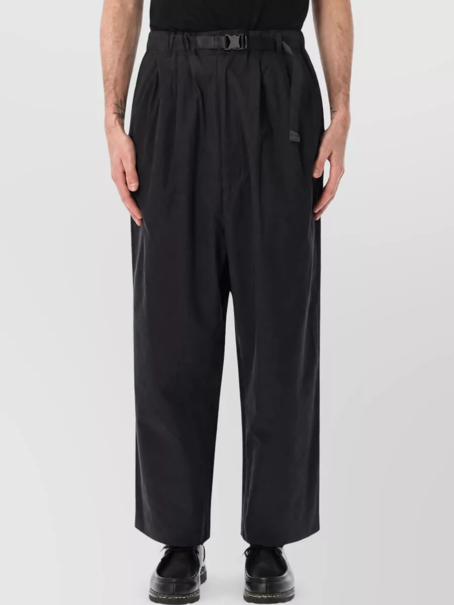 Comme des Garçons cotton belted loose fit trousers