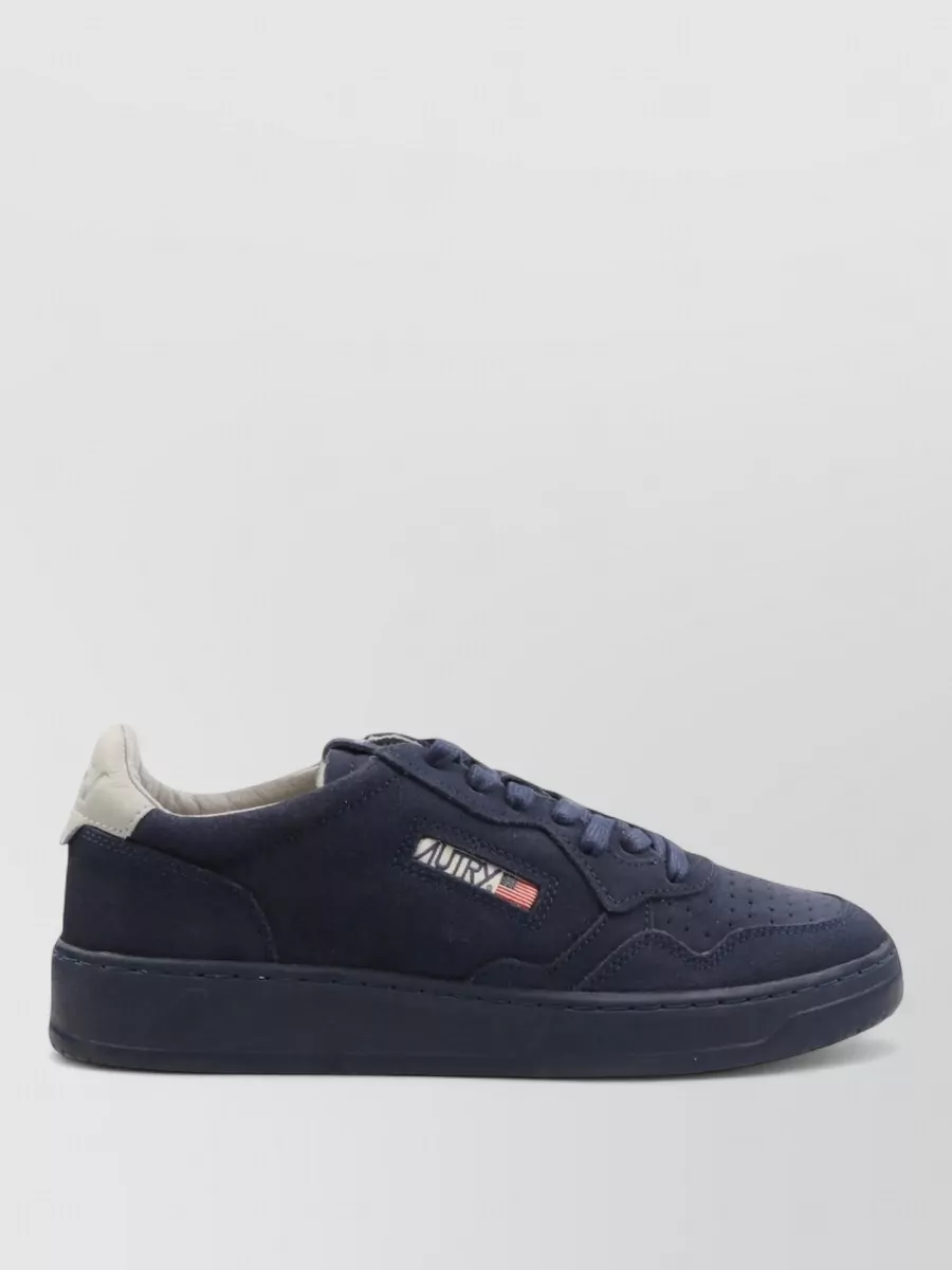 Autry Suede Lace-Up Sneakers