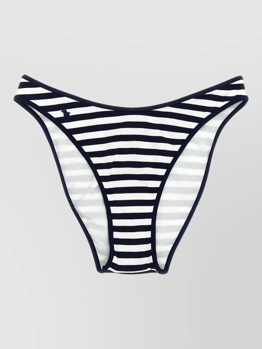 Polo Ralph Lauren Striped high-leg bikini briefs
