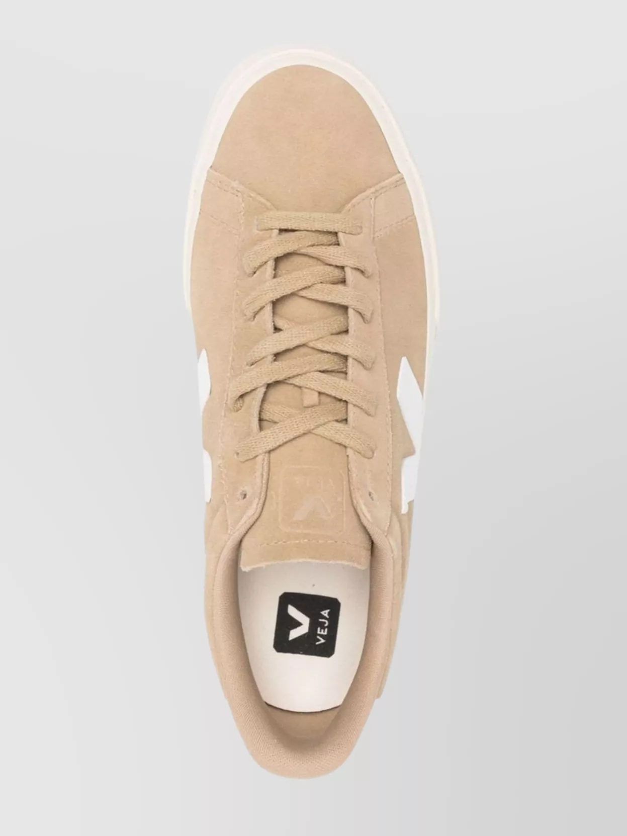 Veja Suede Low-Top Sneakers Leather Trim