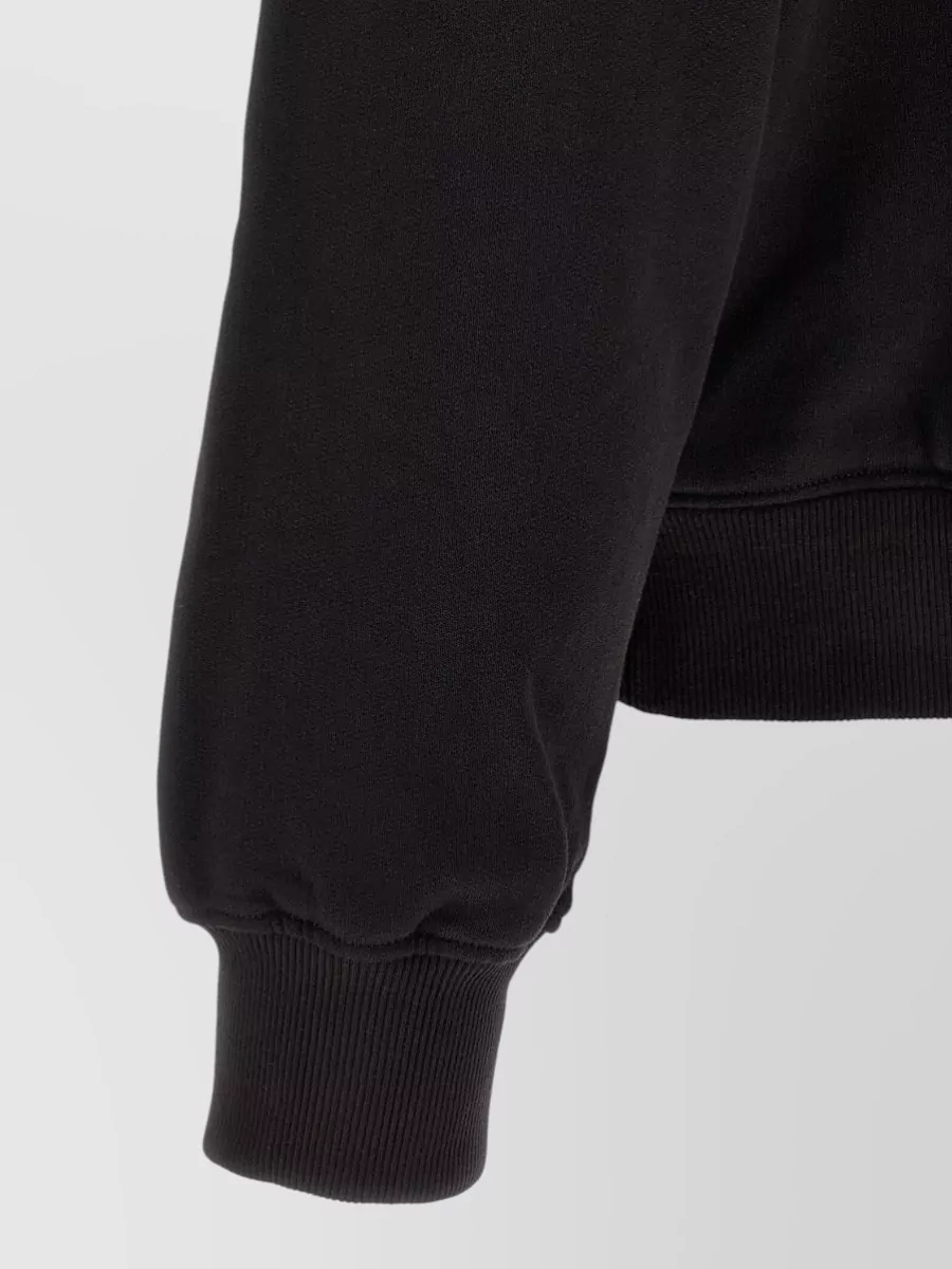 Dolce&Gabbana Cotton Zip-Up Hooded Sweatshirt