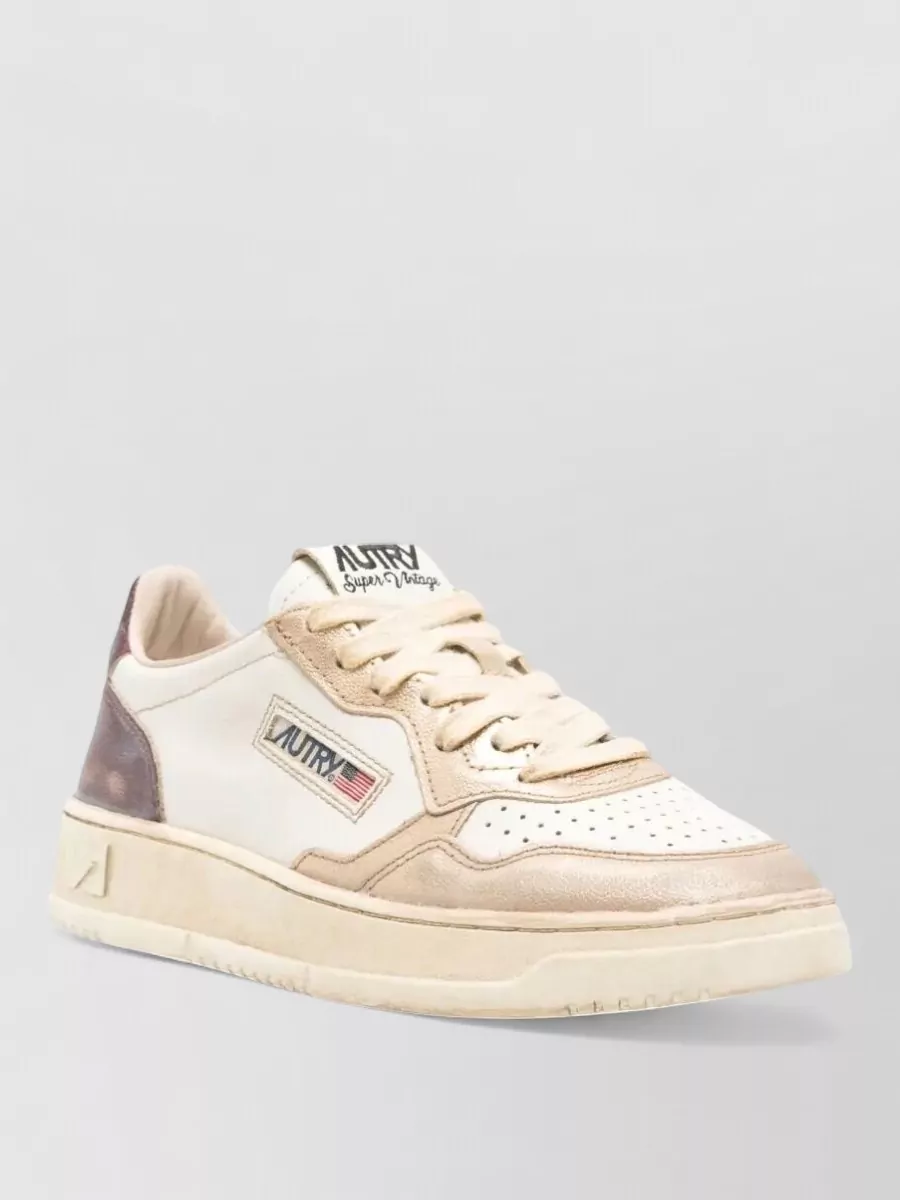 Autry leather low-top sneakers