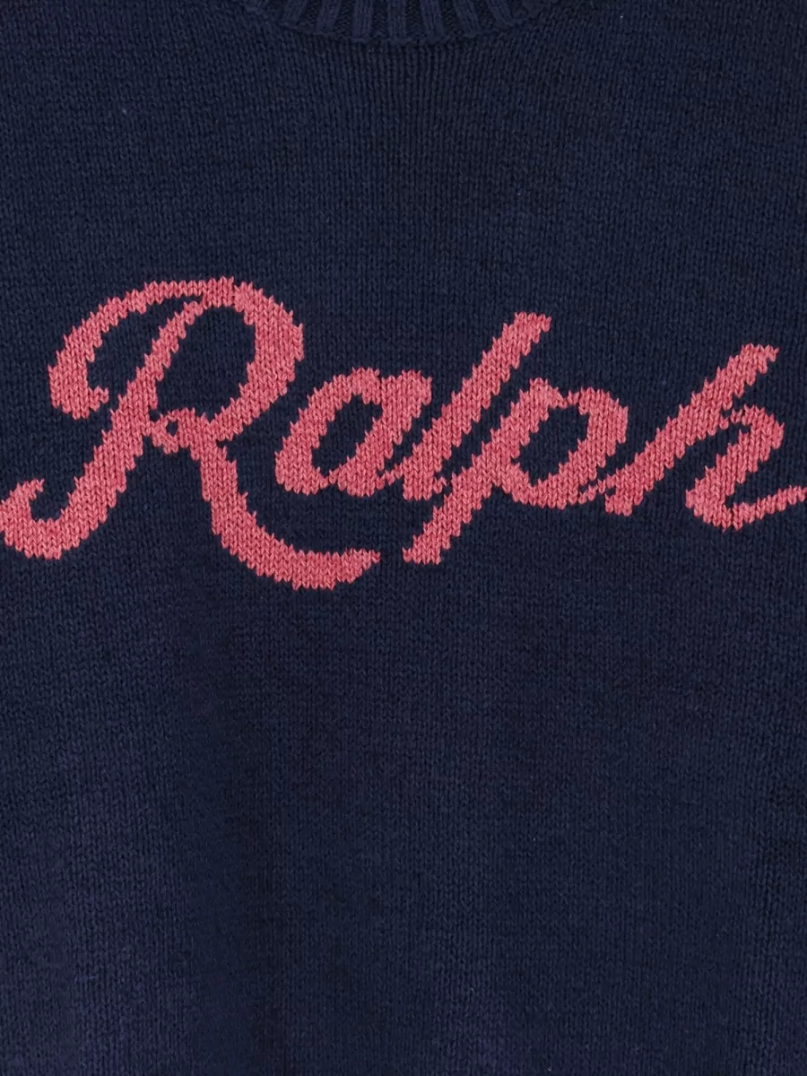 Polo Ralph Lauren Cotton Linen Blend Crewneck Cable Sweater