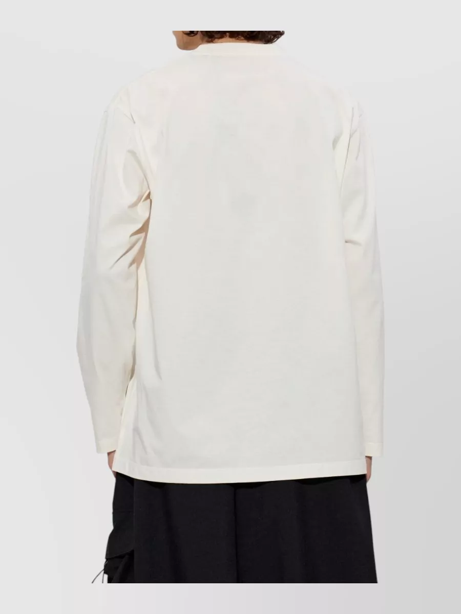 Y-3 Cotton Long-Sleeve T-Shirt