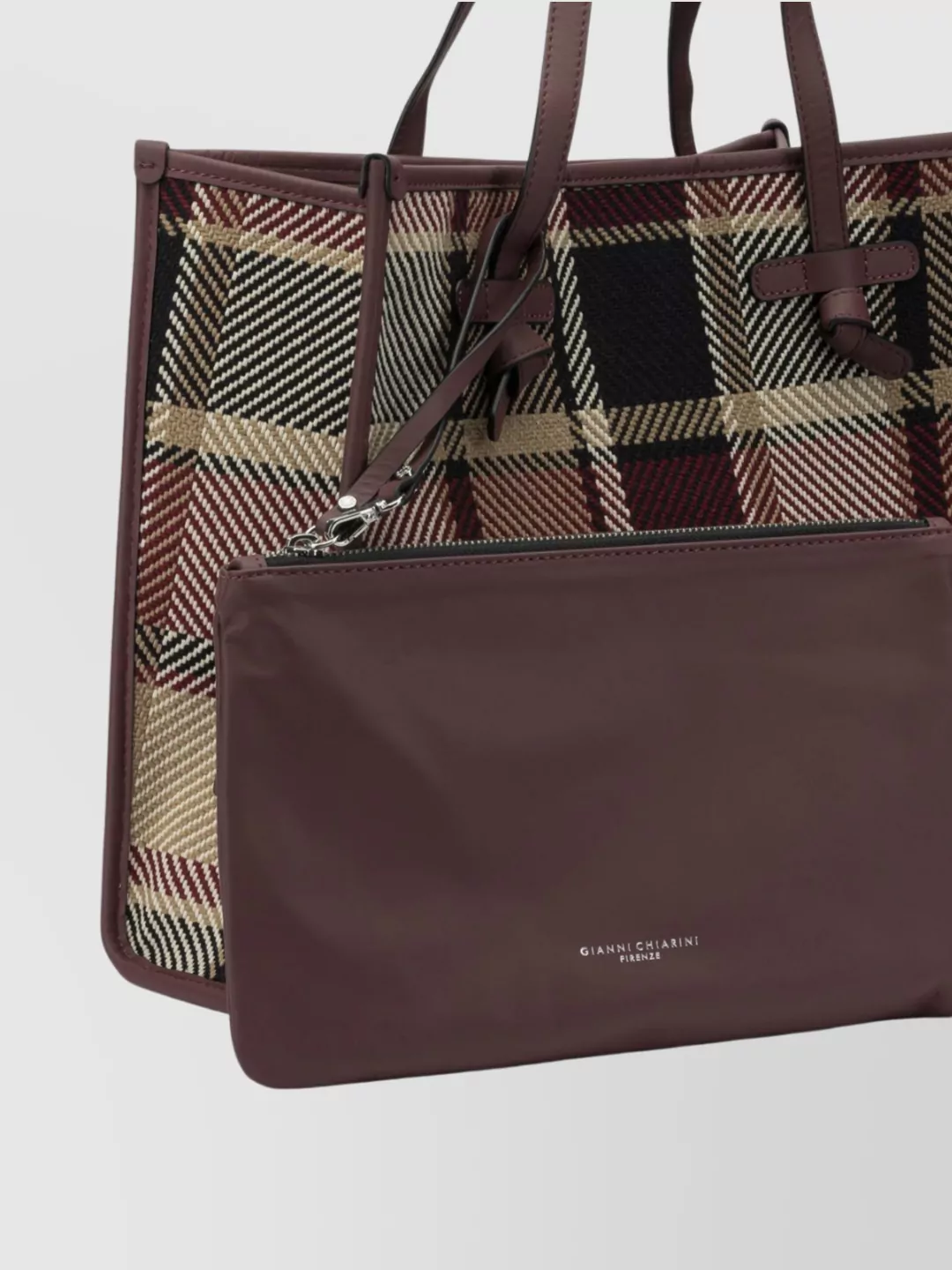 Gianni Chiarini Stylish Shoulder Bags Dual Handles In Brown