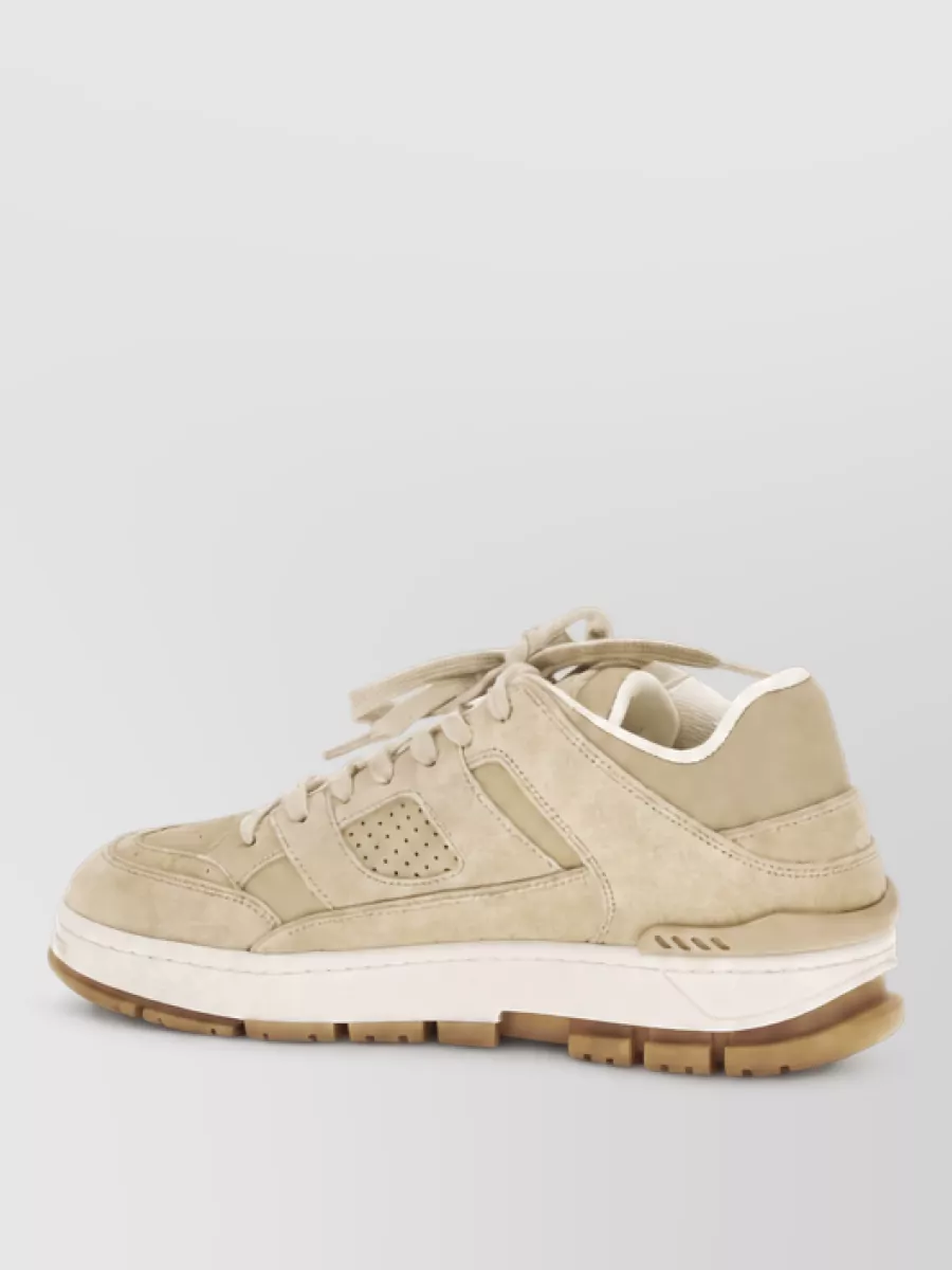 Axel Arigato Leather Paneled Low-Top Sneakers