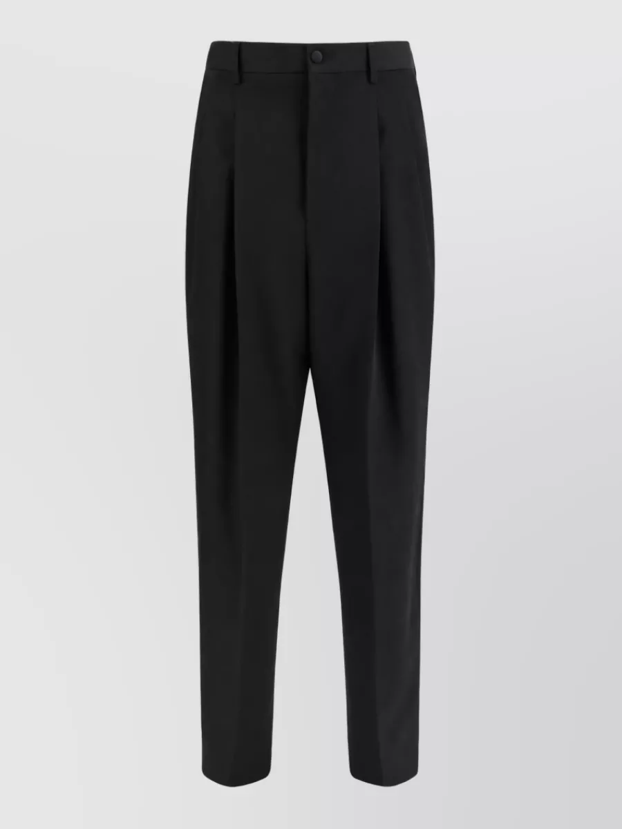 Dolce&Gabbana wool pleated tailored trousers