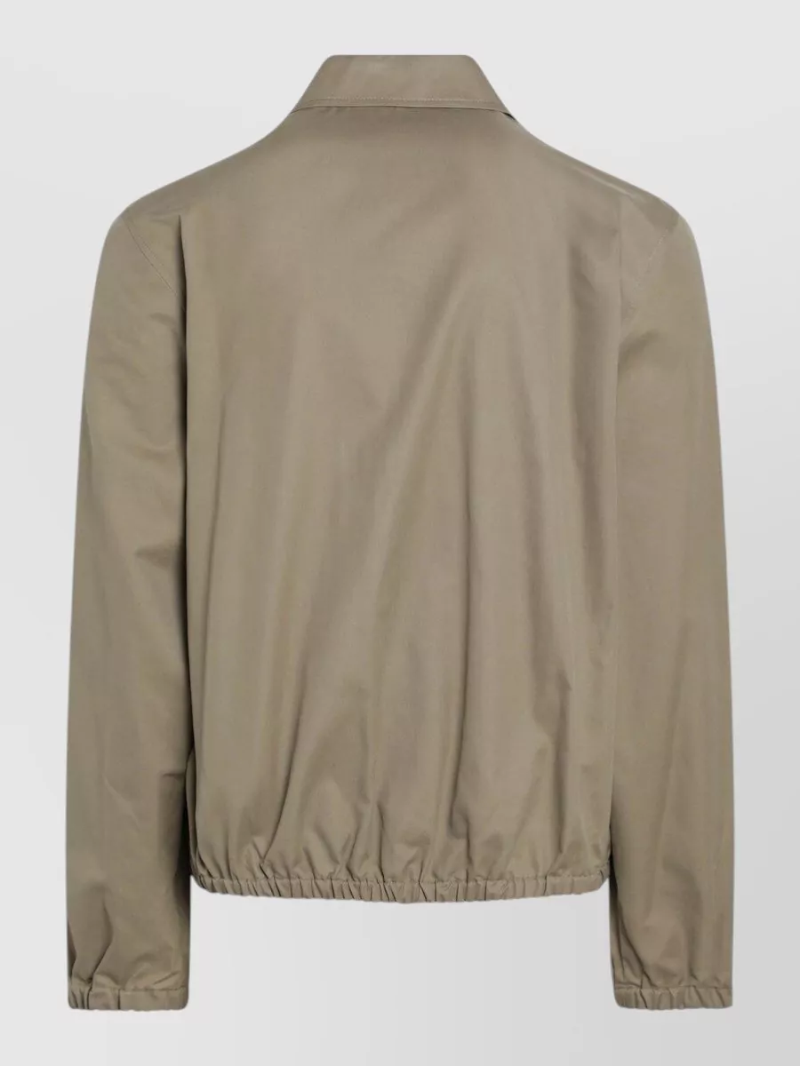 Ami Paris Cotton Logo Lightweight Jacket
