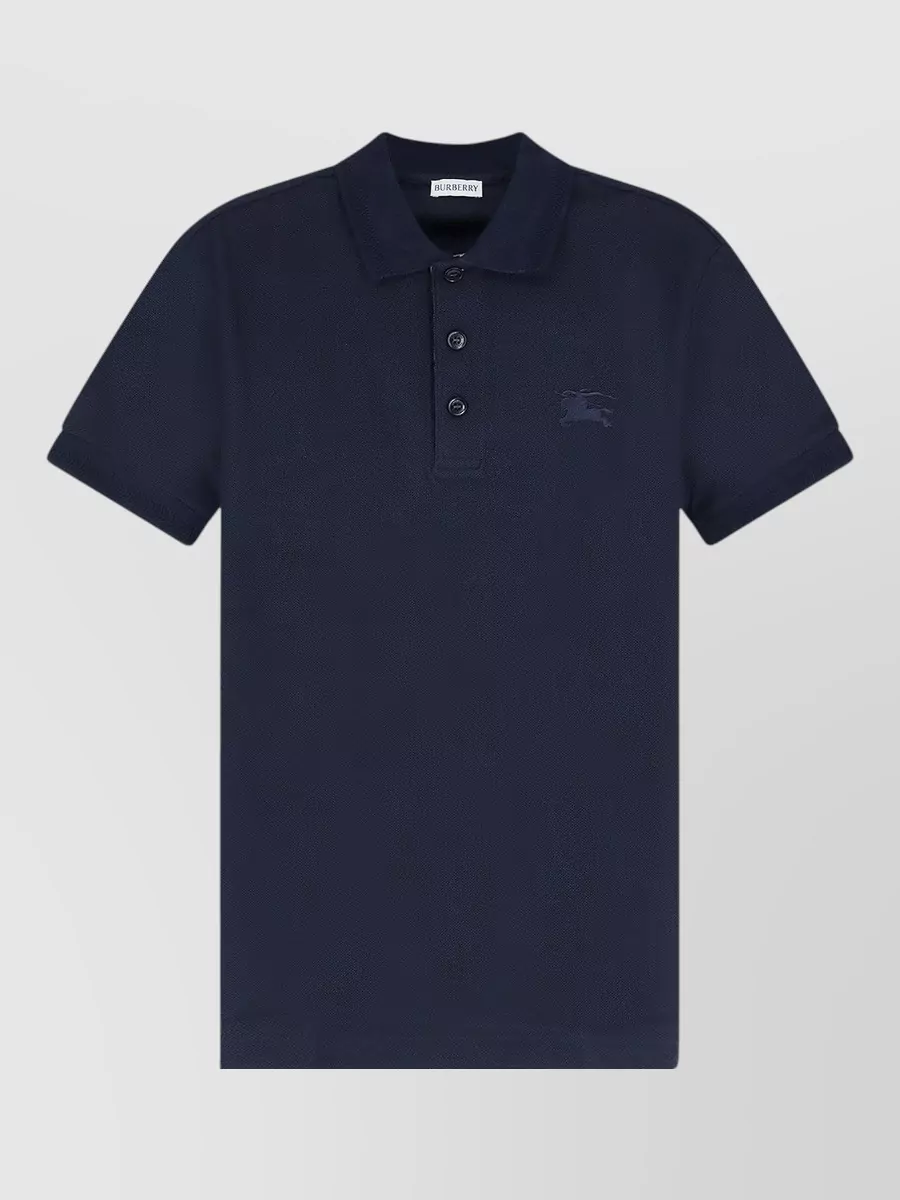 Burberry cotton regular-fit short-sleeve polo shirt