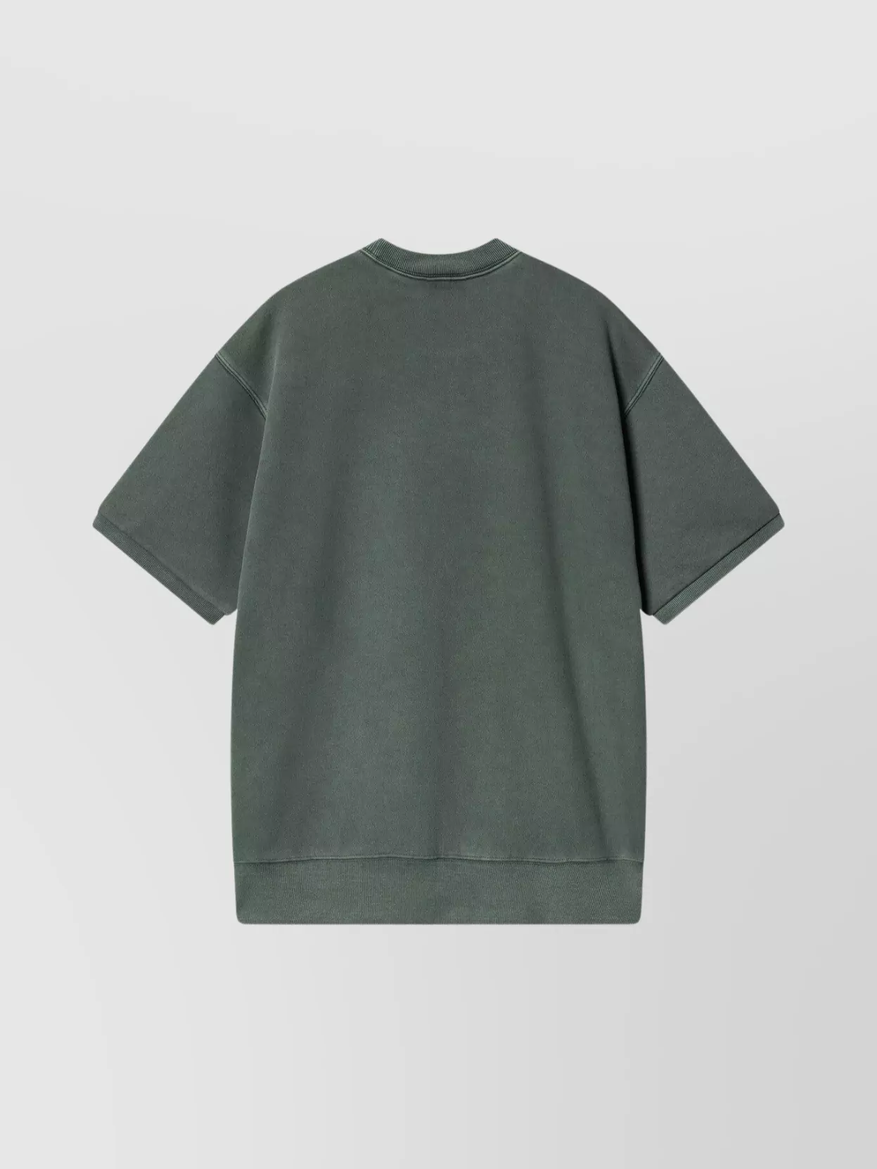 Carhartt Oversized Crew Neck Graphic Print Sweatshirt In Green