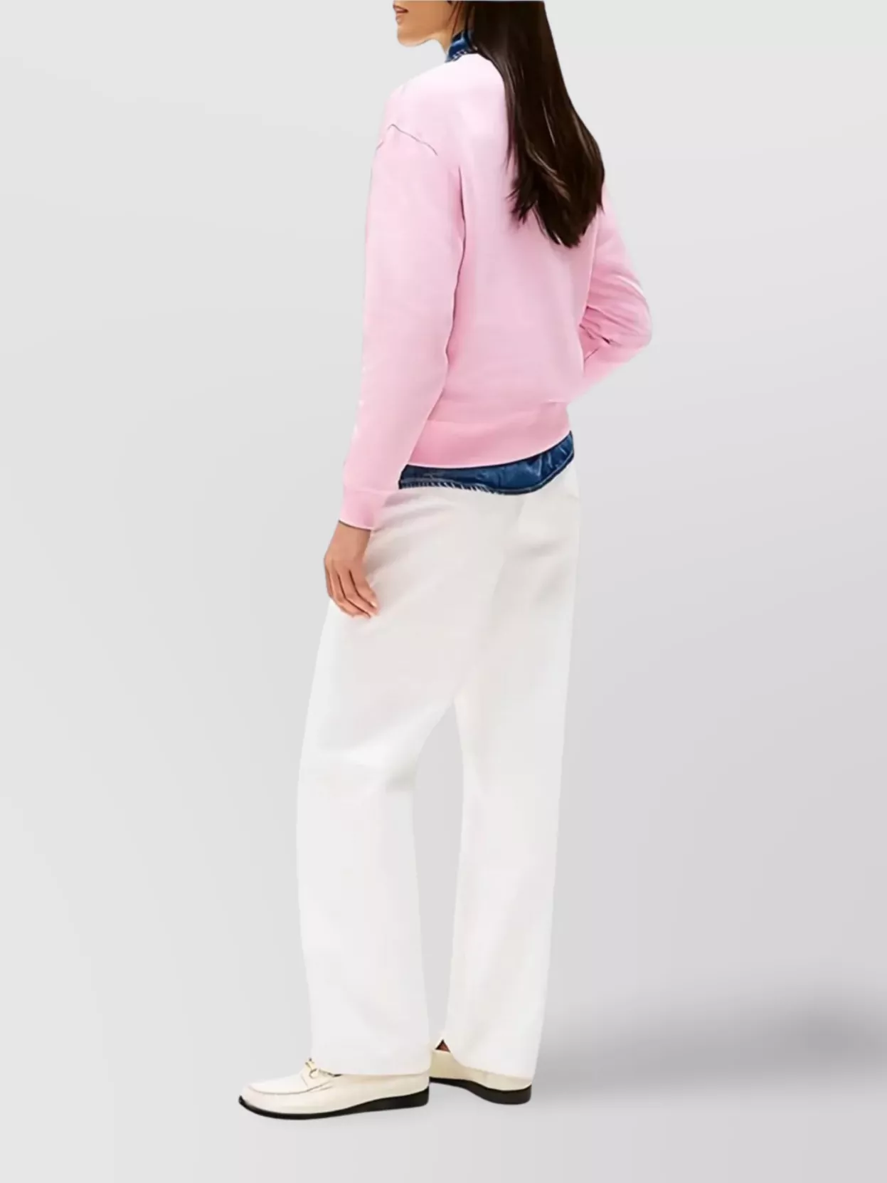 Tommy Hilfiger Embroidered Logo Crew Neck Sweatshirt