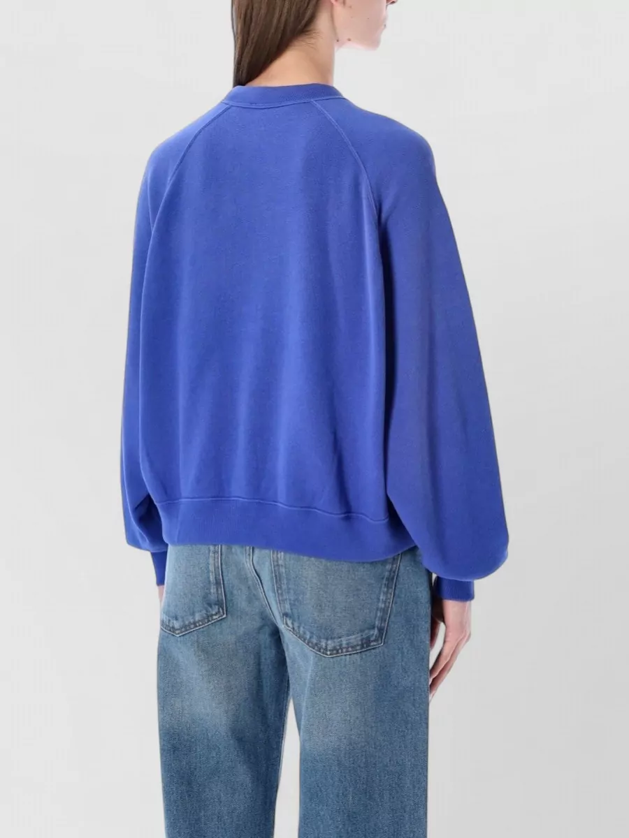 Polo Ralph Lauren Ribbed Crew Neck Long-Sleeve Sweatshirt