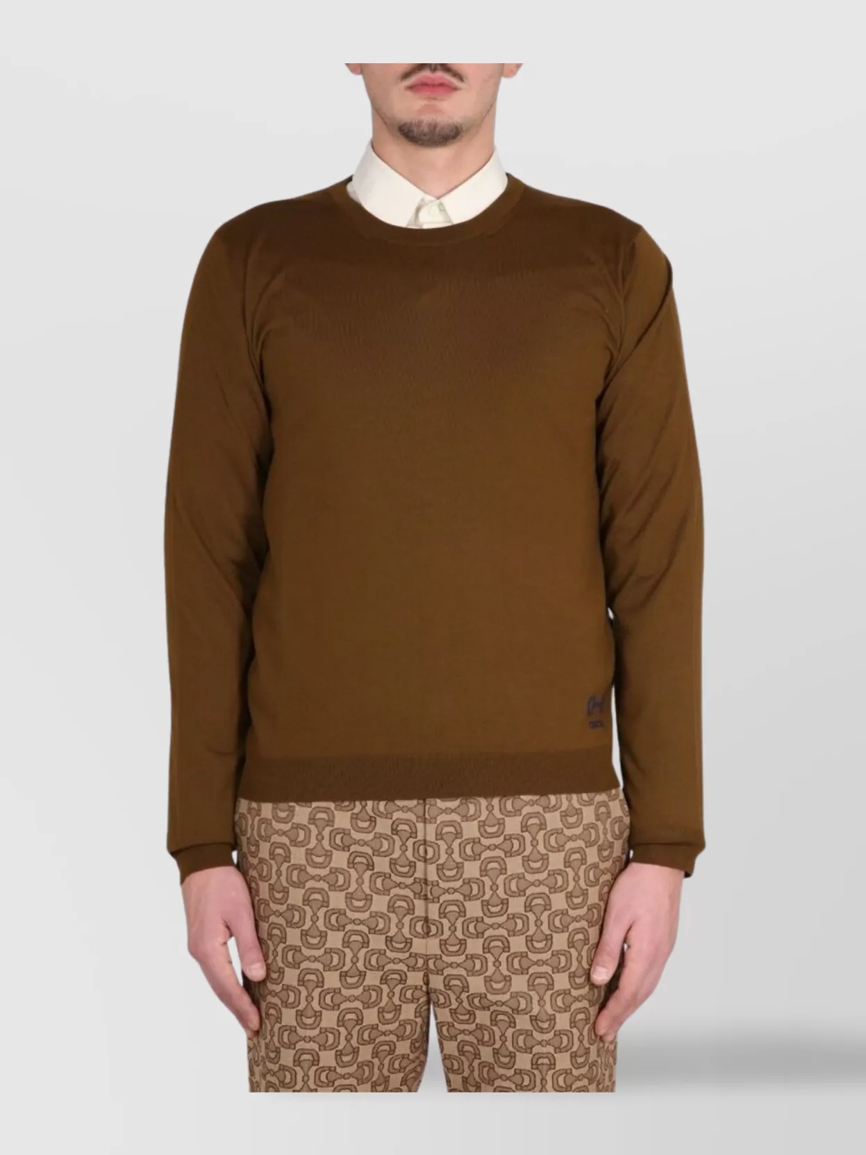 Gucci Long Sleeve Knitwear Logo Embroidery