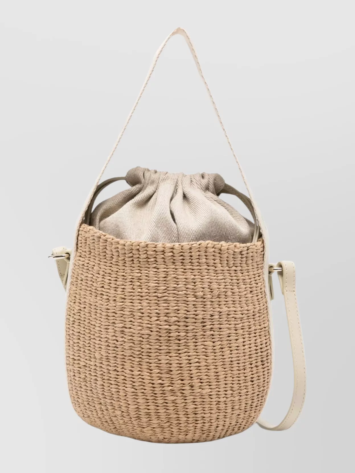 Chloé Small Woven Bucket Shoulder Bag