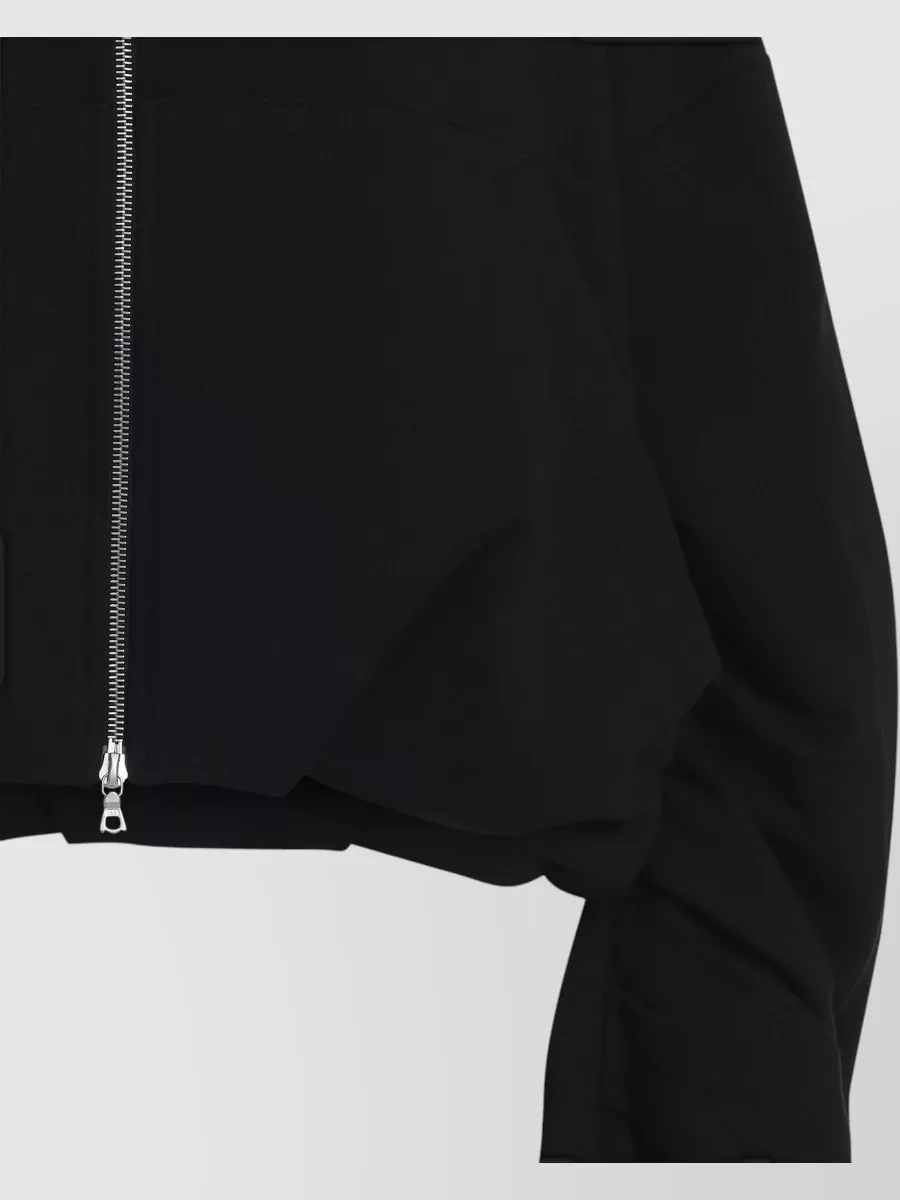 Dries Van Noten Cotton Oversized Hooded Zip Jacket