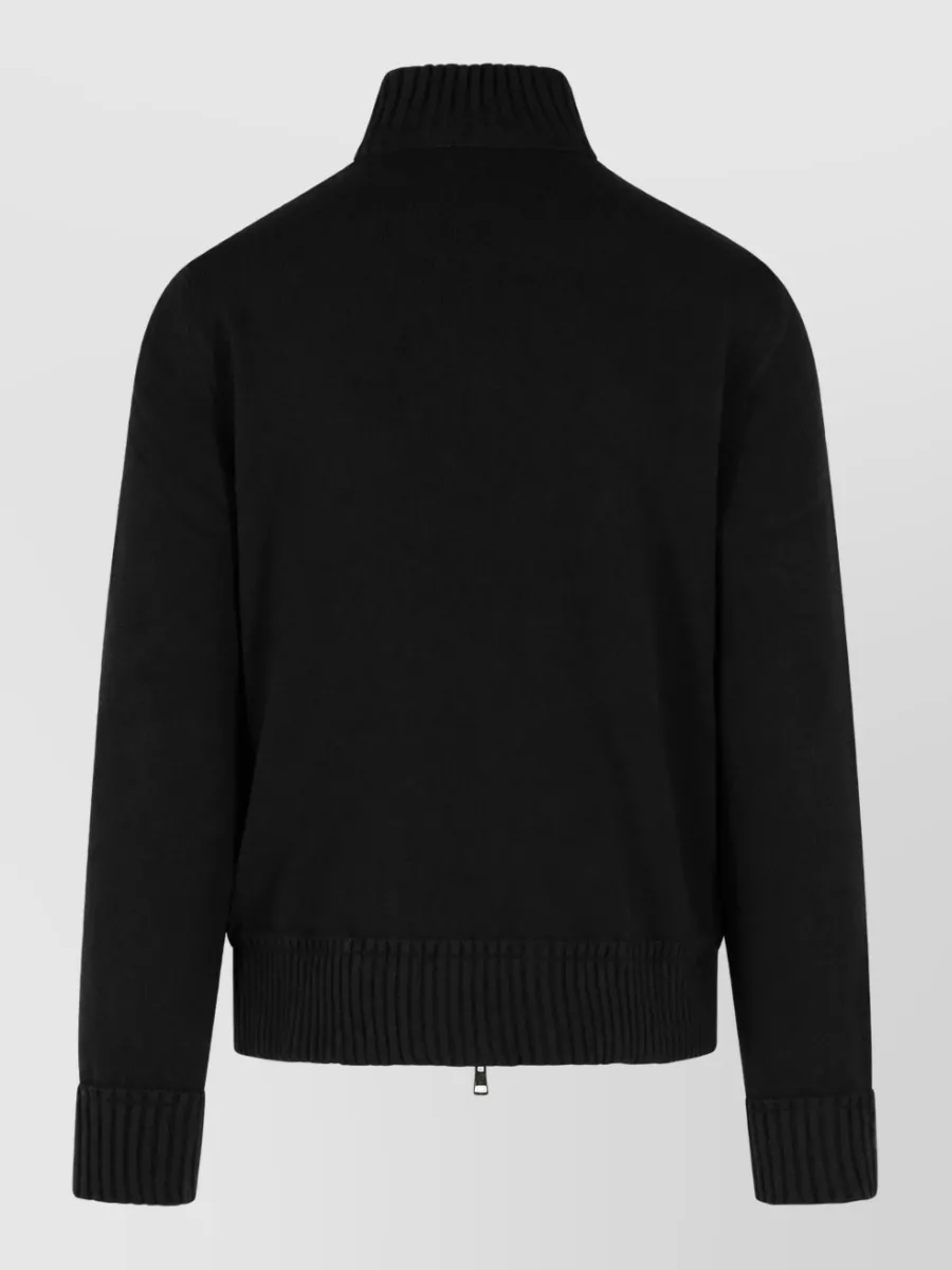 Moncler Cashmere padded bomber jacket