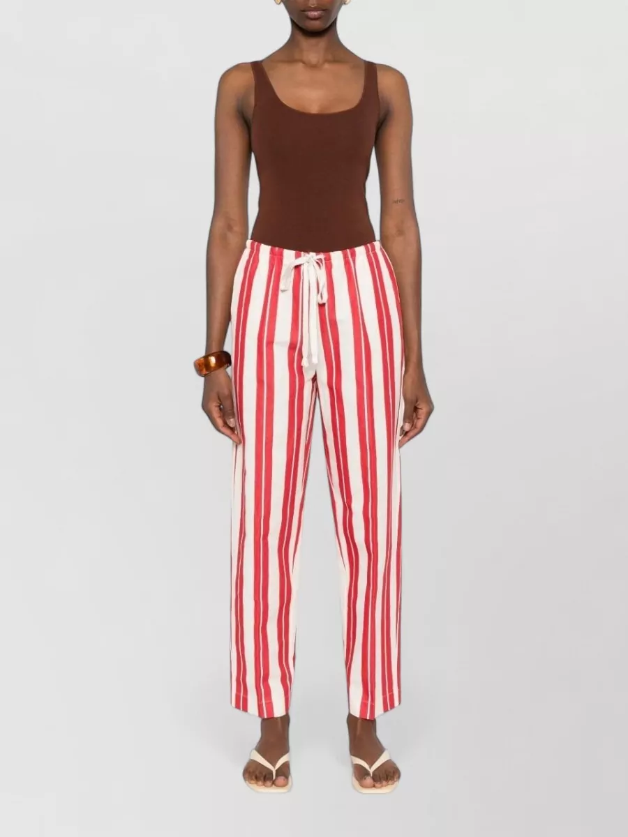 Forte Forte striped straight trousers