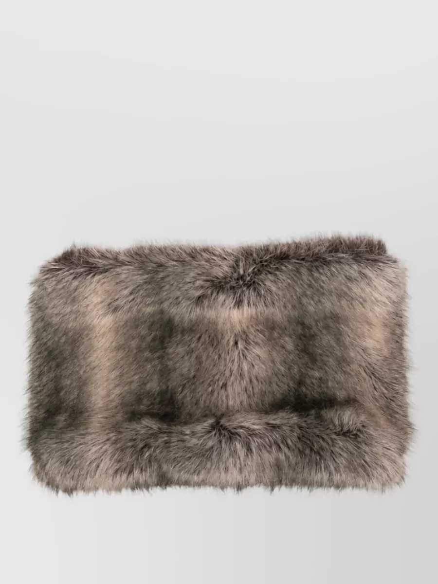 The Frankie Shop faux fur scarf