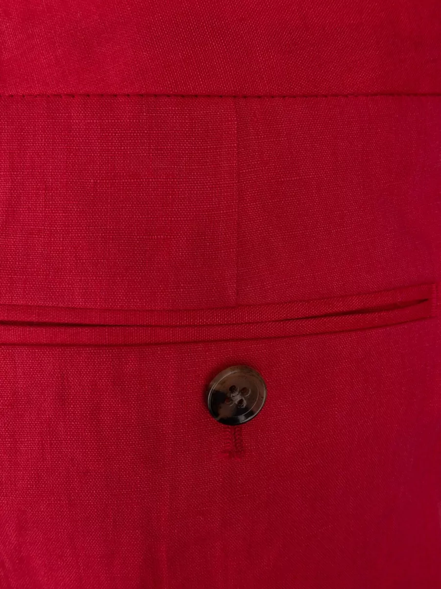 Paul Smith Linen Slim-Fit Trousers
