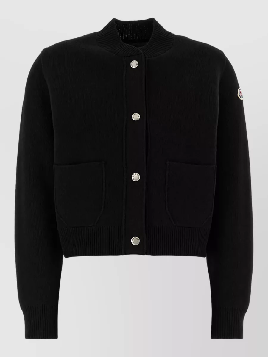 Moncler cashmere wool puffer jacket