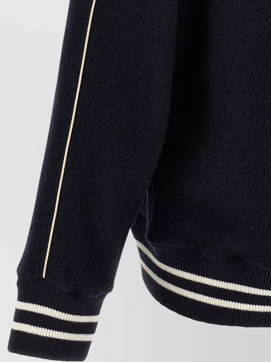Wales Bonner Wool Varsity Bomber Jacket