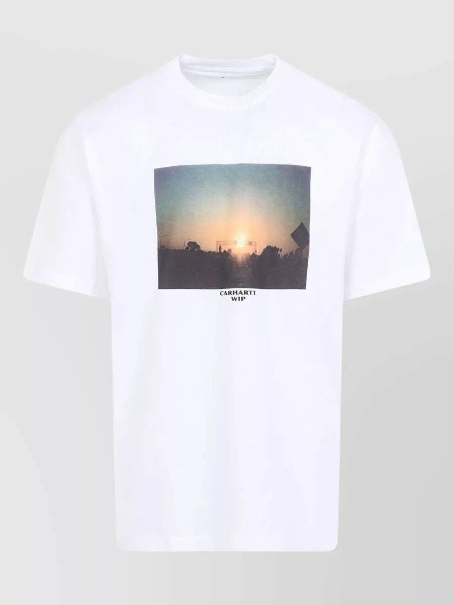 Carhartt Wip Cotton Graphic-Print Crewneck T-Shirt