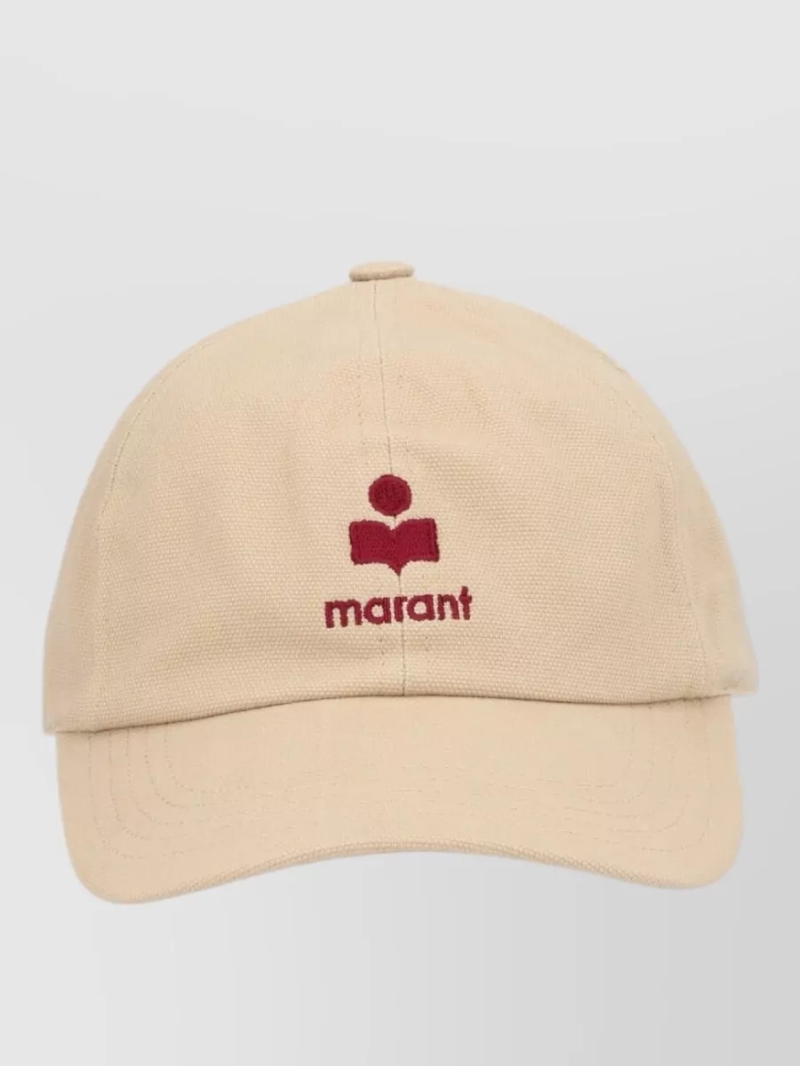 Isabel Marant cotton logo baseball cap