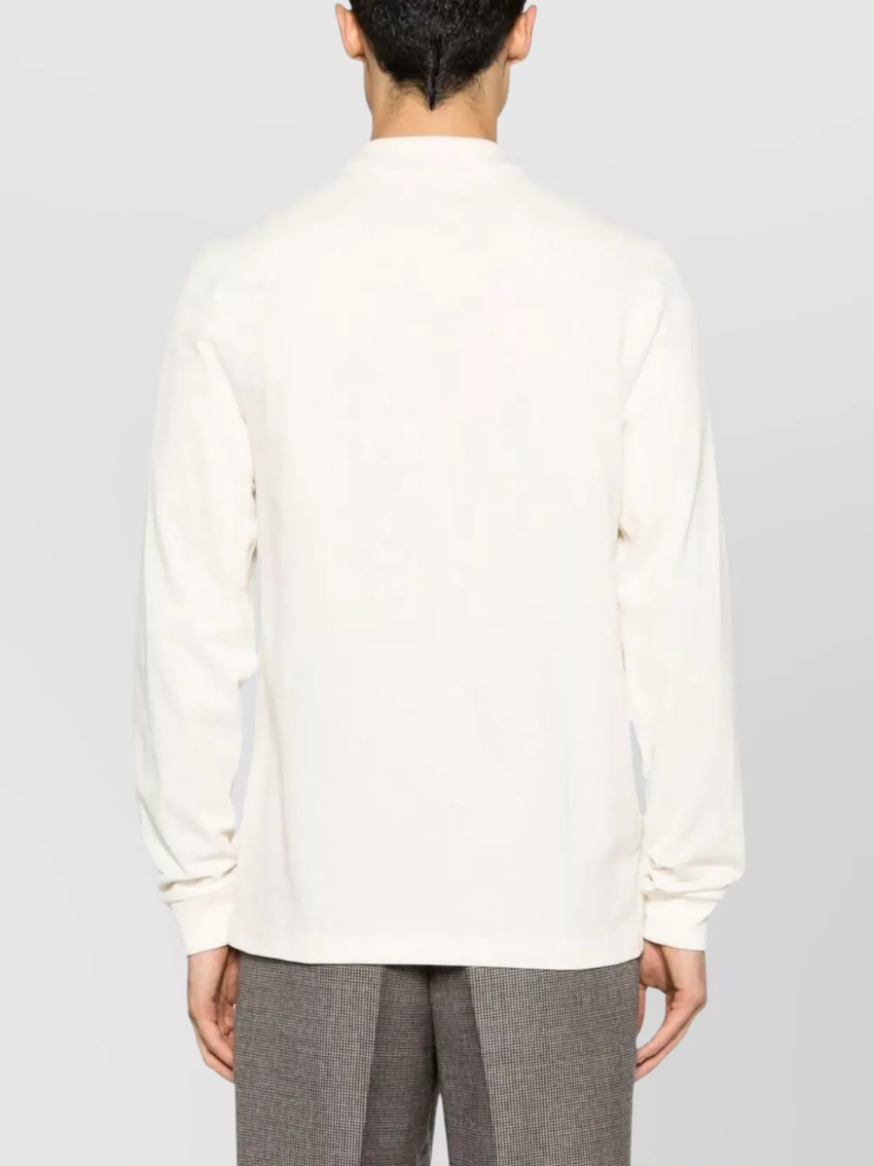 Fred Perry Plain Long Sleeve Polo Shirt