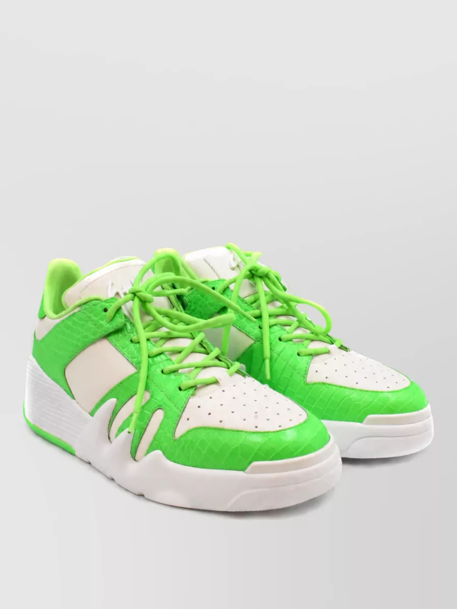 Giuseppe Zanotti leather low-top sneakers