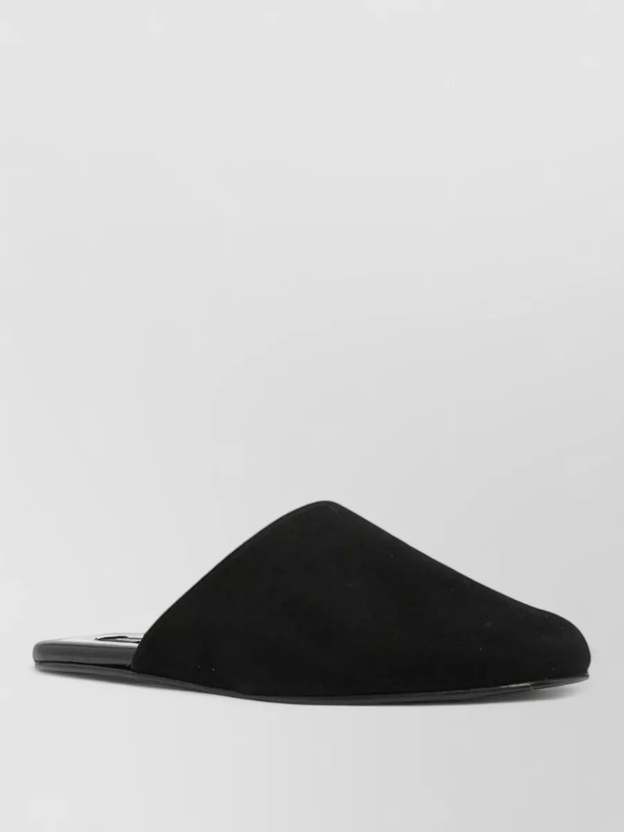 Manebi suede leather slippers