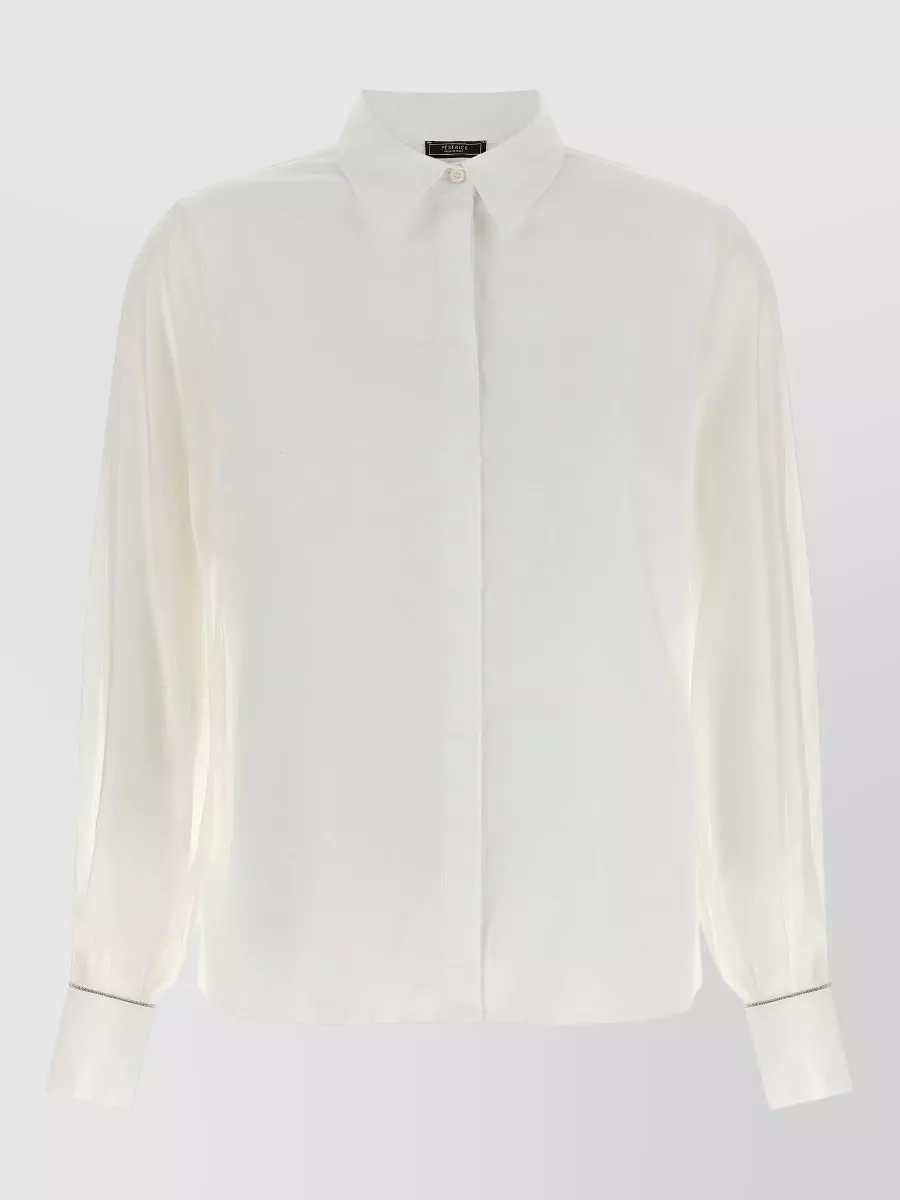 Peserico cotton stretch shirt